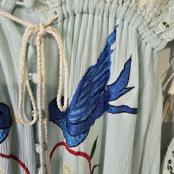 Fillyboo Light Blue Embroidered Dress - Picture 3 of 8